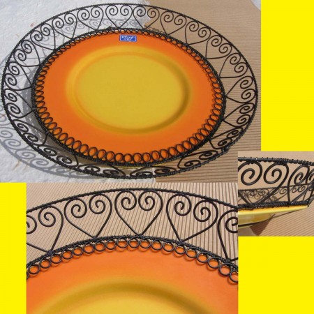 Srdíčka s talířkem...